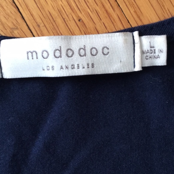 Mododoc blue maxi dress large - Picture 2 of 8